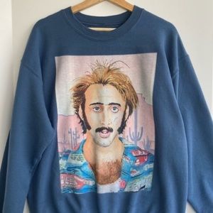 Nicolas Cage Raising Arizona Crewneck Sweatshirt